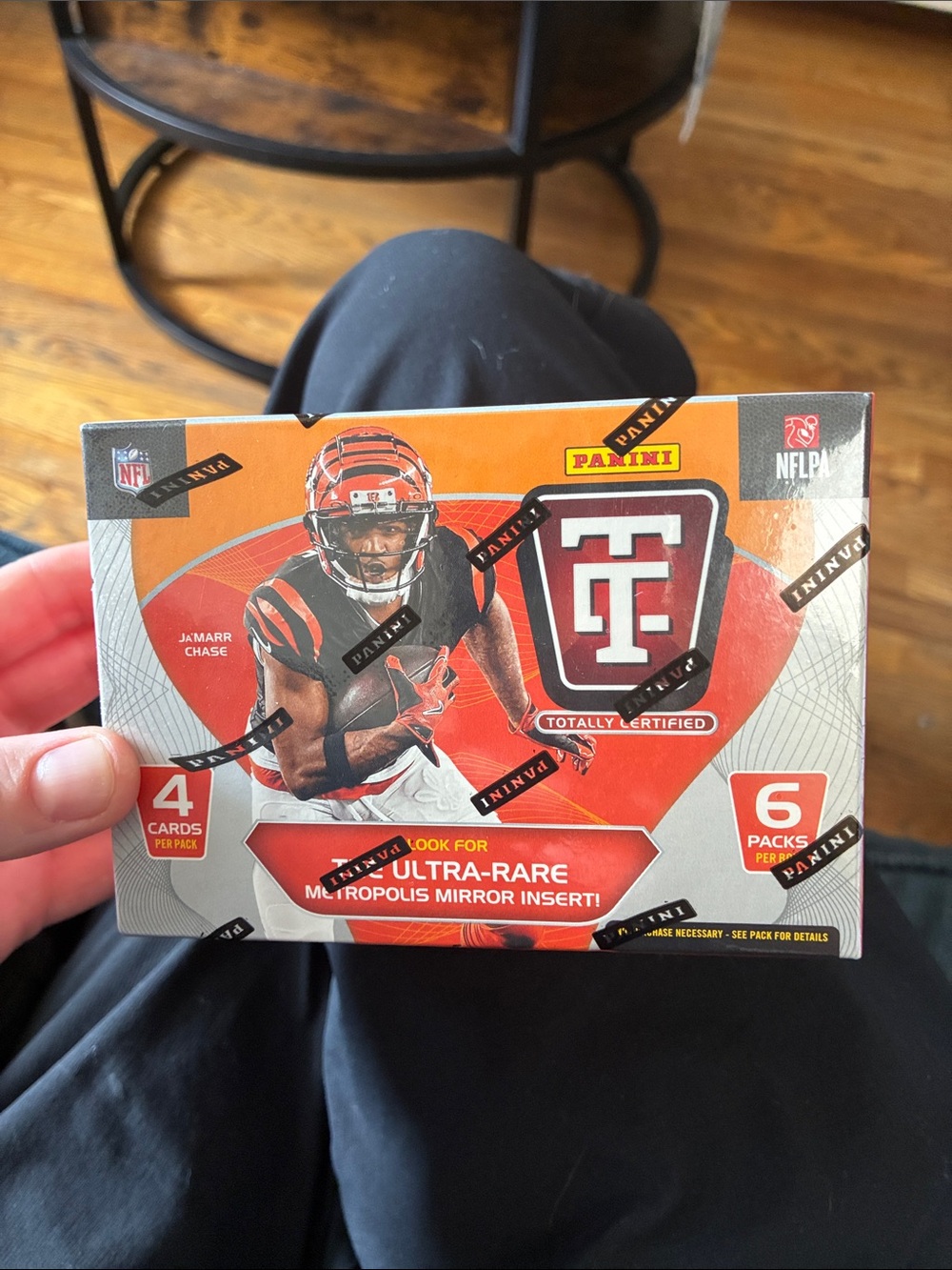 Panini Totally Certified Football  Box - Orange, White & Black